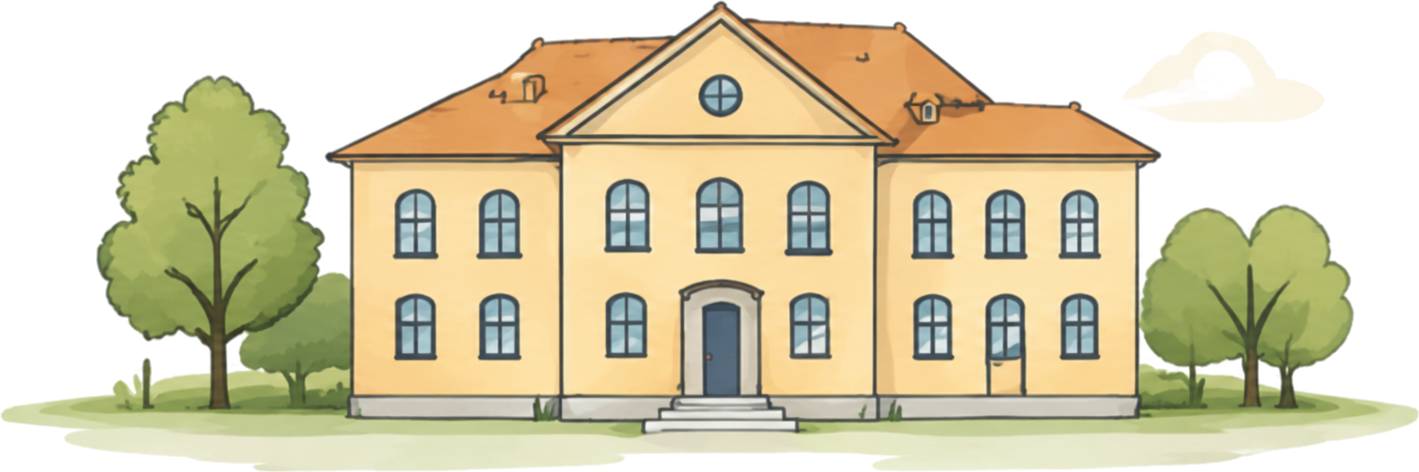 Okul illüstrasyonu